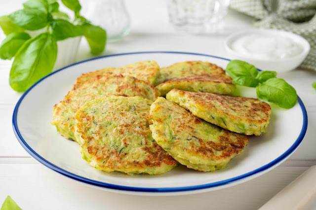 receita de panqueca de abobrinha fit