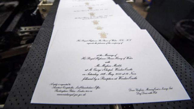 Το βασιλικό προσκλητήριο για το γάμο του ΠΡΙΓΚΗΠΑ  Χάρι και της Μέγκαν!   