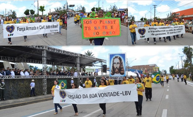 LBV presente nas celebrações do Dia da Pátria