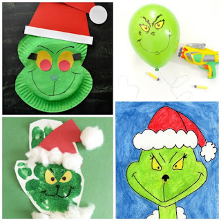 An amazing collection of Grinch crafts and activities for kids.  Make Christmas magical with these fun ideas! #grinch #grinchcrafts #grinchcraftspreschool #grinchactivitiesforkids #grinchmovie #grinchpartyideas #christmascraftsforkids #growingajeweledrose #activitiesforkids