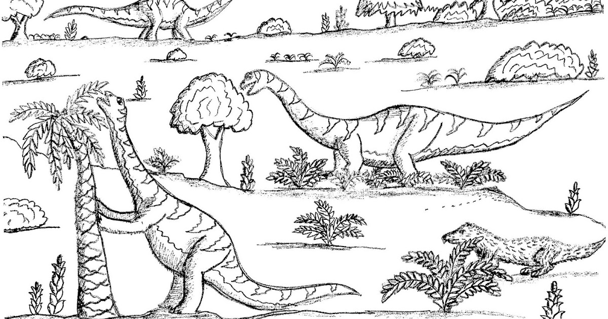 Download Robin's Great Coloring Pages: Dinosaurs, Pterosaurs ...