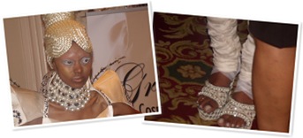View Ezra Santos Shoes and Jewlery for Runway show