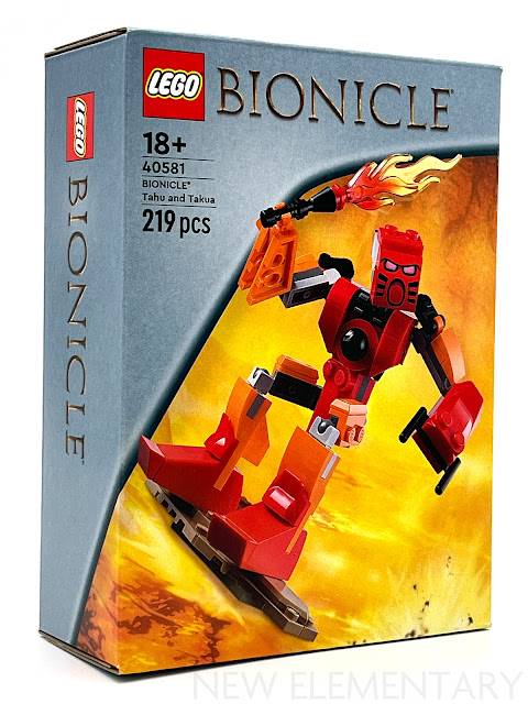 LEGO BIONICLE Tahu and Takua Set 40581