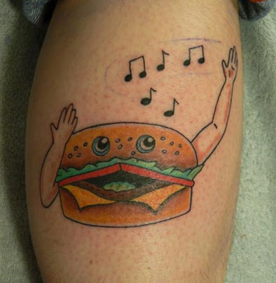 Tattoos for fast food fans