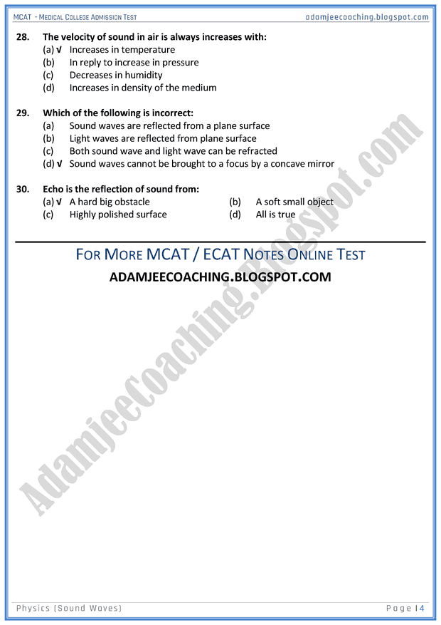 mcat-physics-sound-waves-mcqs-for-medical-entry-test