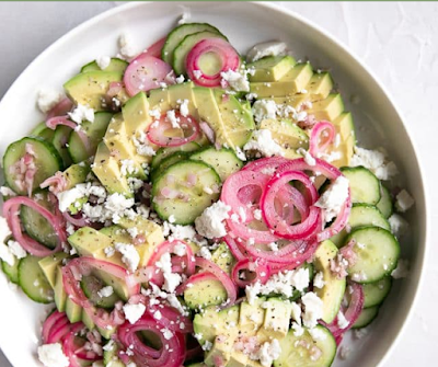 CUCUMBER SALAD RECIPE #vegetarian #recipe