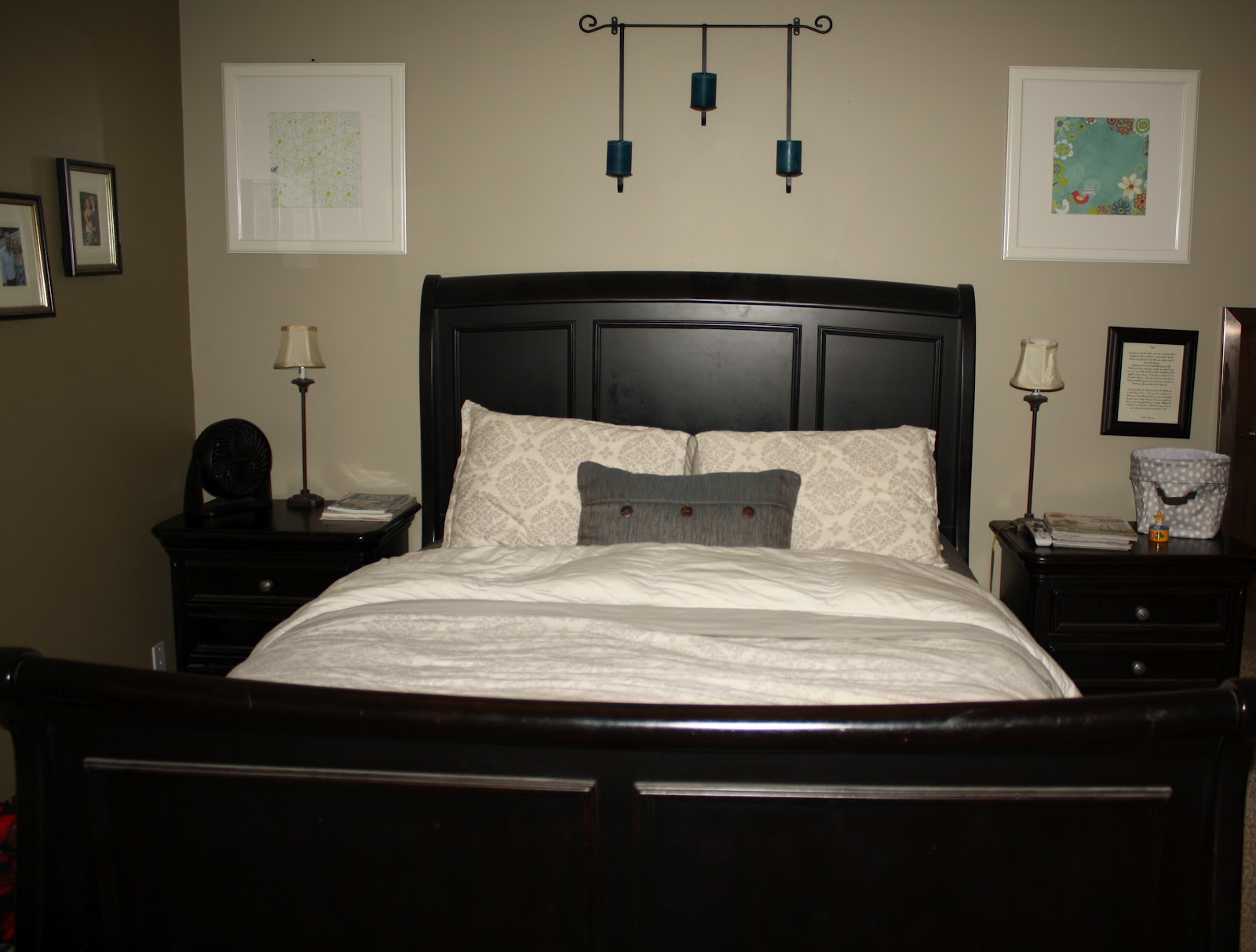 Bloggaboutit: Master Bedroom redo!