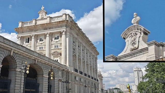 Busto de Juanelo en el Palacio Real de Madrid