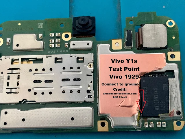 Vivo 2015 Vivo Y1s Test Point