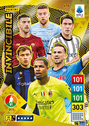 Cards logo Calciatori Adrenalyn XL 2022-23 Panini a scelta