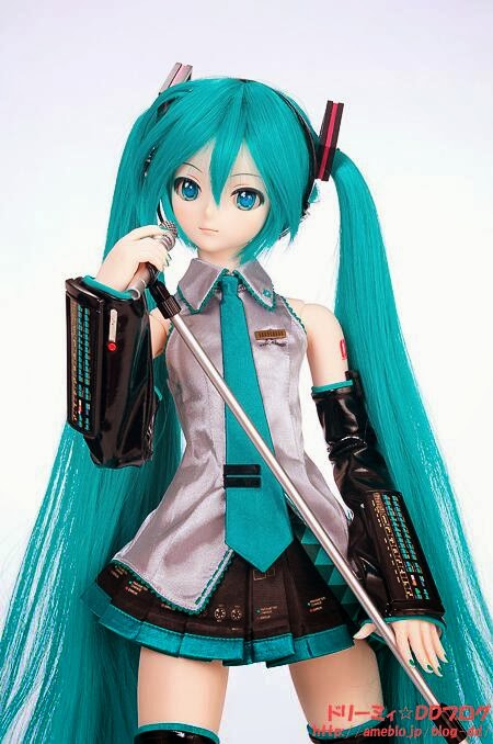 ミク写真 Dd初音ミク 歌うポーズがやっぱり似合う 時にはマイクスタンドを使