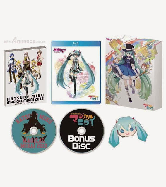 DVD HATSUNE MIKU Magical Mirai 2013 Edición limitada