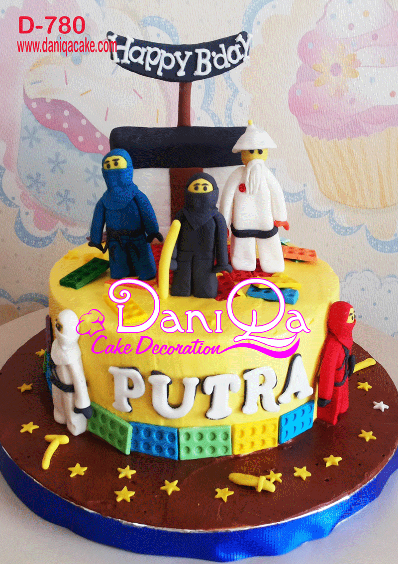 DaniQa Cake And Snack Kue Ulang Tahun Lego Ninja