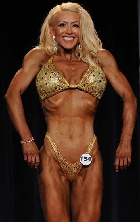 First let me say that I don't understand women body builders