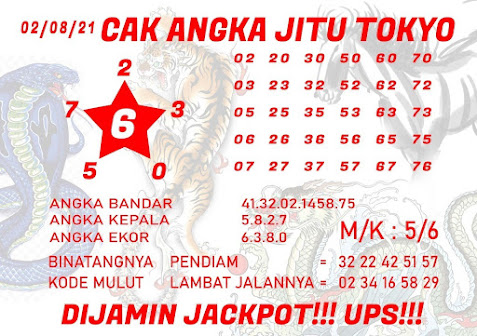 Cak Angka Jitu Tokyo Togel