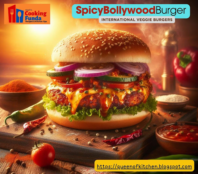 Spicy Bollywood Burger