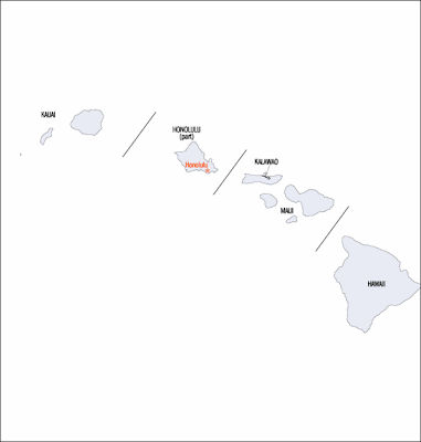 Hawaii County Map Area