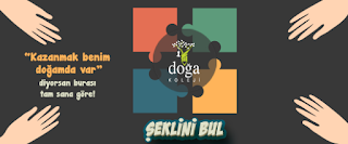 doğa koleji şeklini bul kampanyası