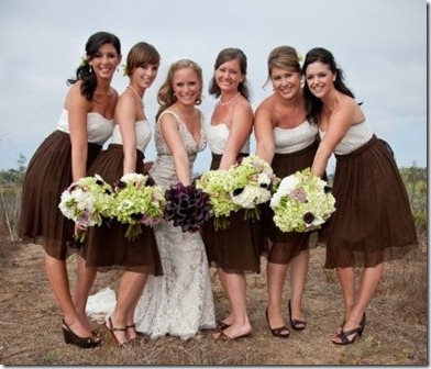 brown.cream.dresses.viaweddingbee