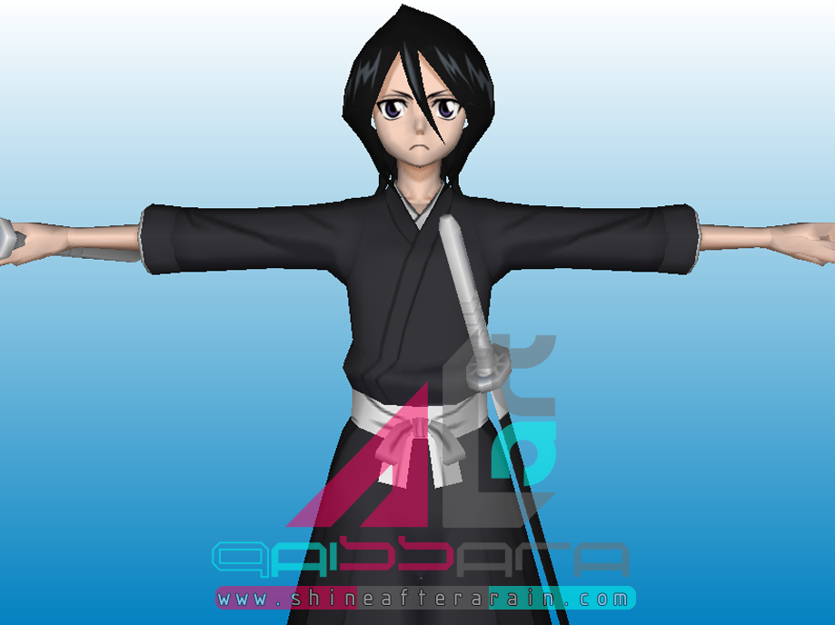 Rukia Kuchiki 3D Model