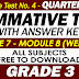 GRADE 3 3RD QUARTER SUMMATIVE TEST NO. 4 with Answer Key (Modules 7-8)