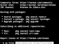 Tutorial Linux : "cp (copy)" perintah Dasar Untuk Menyalin File Ataupun Direktory 