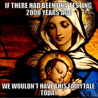 Rubbish, Virgin Birth, Mary, Jesus Christ, DNA Testing