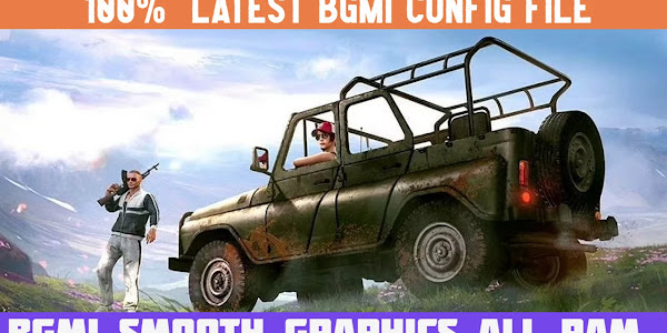 Bgmi Super Smooth Fps & Graphics Config File Download