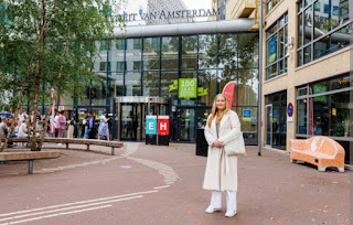 Princess of Orange Left Student Apartment in Amsterdam