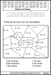 Atividades de matemática