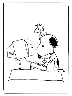 snoopy coloring pages