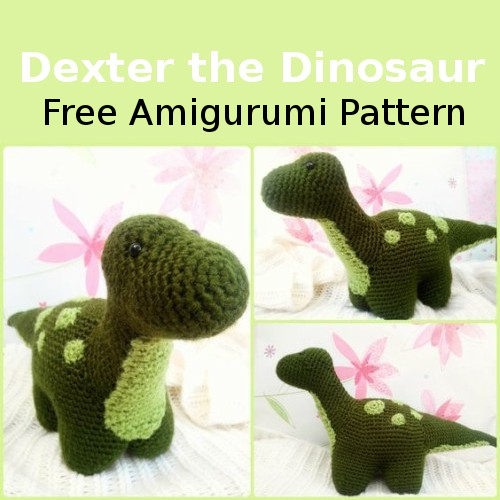 Dexter the Dinosaur - Free Amigurumi Pattern