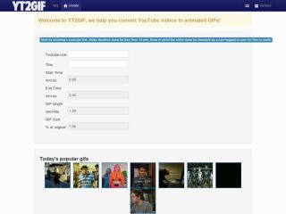 موقع yt2gif لتحويل فيديوهات يوتيوب إلى صور متحركة