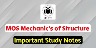 MOS Mechanics of Structure Study Notes