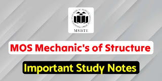 MOS Mechanics of Structure Study Notes