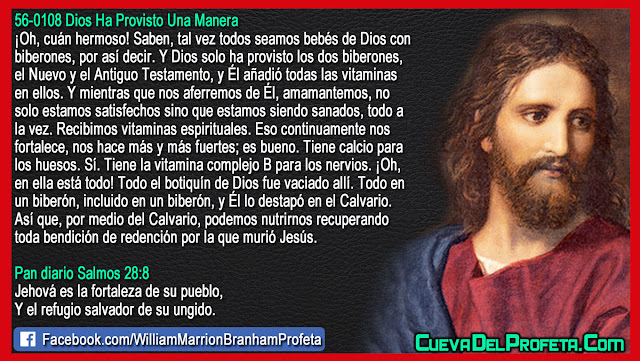 Quieres vitaminas espirituales - Citas William Branham Mensajes