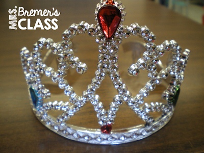 Teaching tip: Wear a tiara to indicate to students that you are busy with a group and cannot be disturbed!