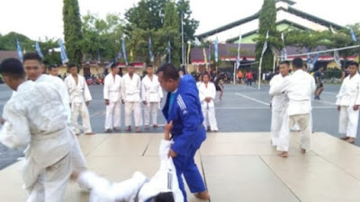 Kapolsek Sukolilo Kompol M. Sholeh : Hobby Olahraga Judo dan Jujitsu Untuk Bela Diri