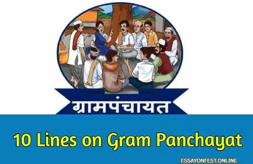 10 Lines on Gram Panchayat in English