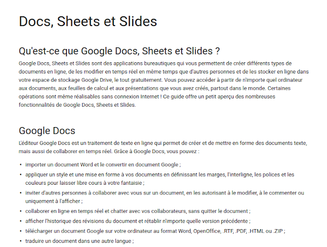 google docs