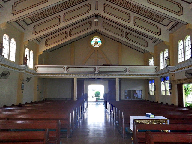 priest's view at the St. James the Apostle Parish Church of Caibiran, Biliran