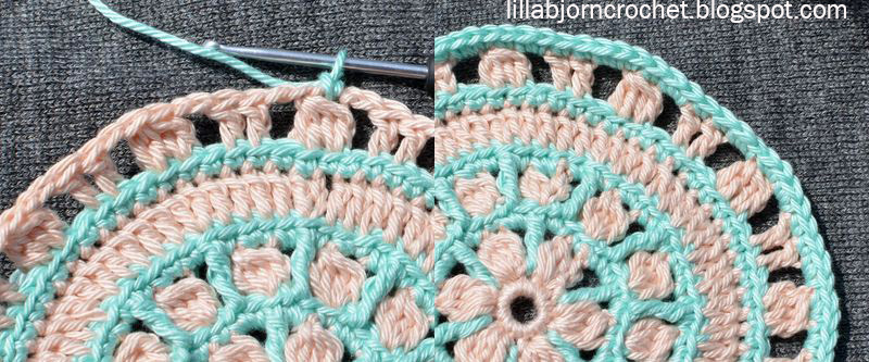 North Sea Mandala - Free crochet pattern - by LillaBjornCrochet