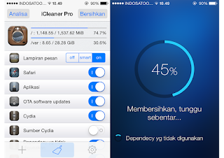 Icleaner PRO for IPhone and Ipad Jailbreak