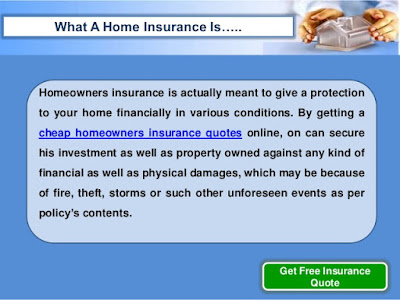 home insurance quotes is actualy meant to give protection