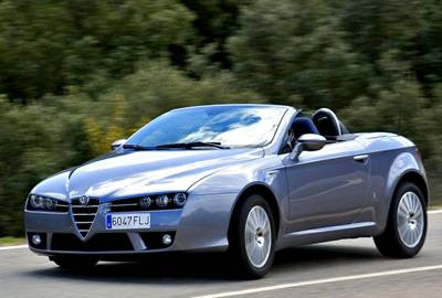 Model of Italian style and elegance Alfa Romeo Spider | Luxury Sports Car Photos