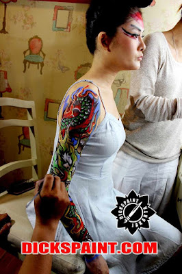 body painting jakarta