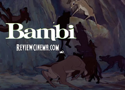 <img src="Bambi.jpg" alt="Bambi Bambi saat menyelamatkan Faline dari serbuan anjing liar">