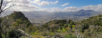 Palermo desde el Monte Pellegrino.