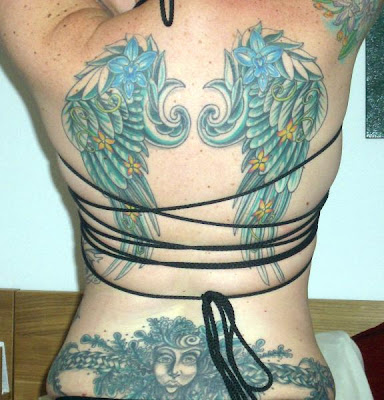 cross tattoos on back for girls. ack Tattoo art sexy girls 2