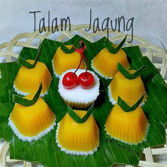 Resep Membuat Kue Talam Jagung. Enak, Legiiit dan Aroma Jagung dan Rasnya Bikin Baperrrrr Bund